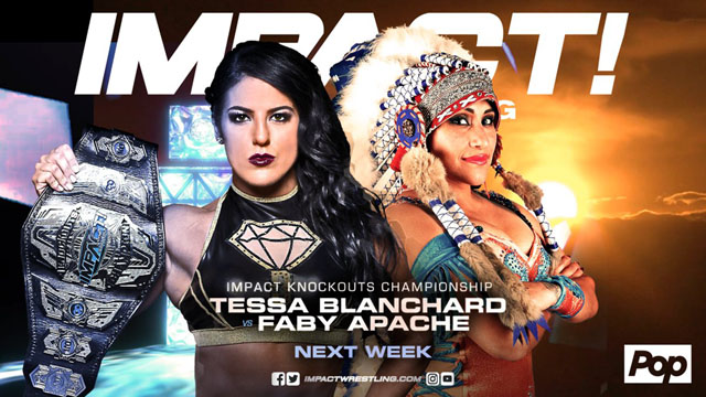Tessa Blanchard vs. Faby Apache Impact Wrestling
