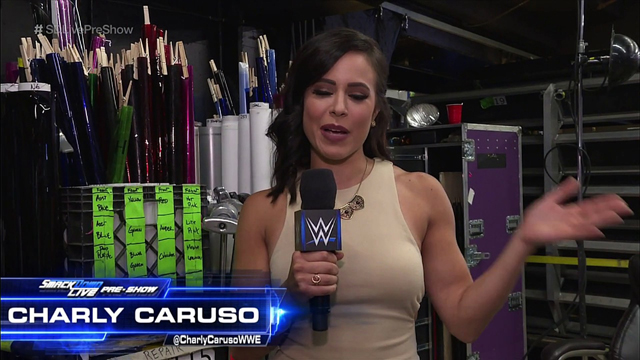 Charly Caruso WWE ESPN
