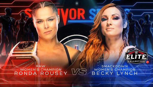 Ronda Rousey Becky Lynch Survivor Series