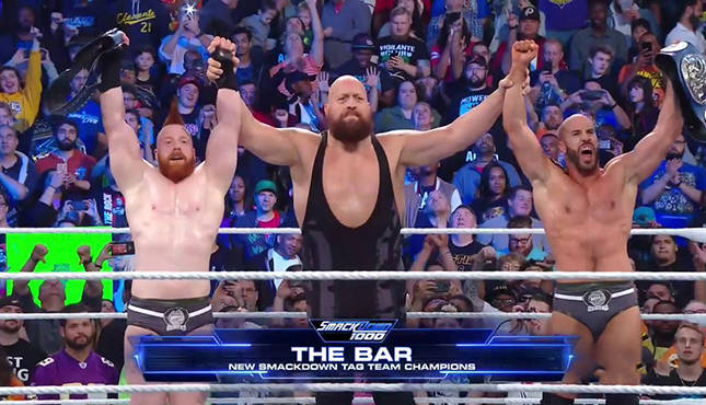 The Bar Big Show Smackdown 1000 Paul Wight