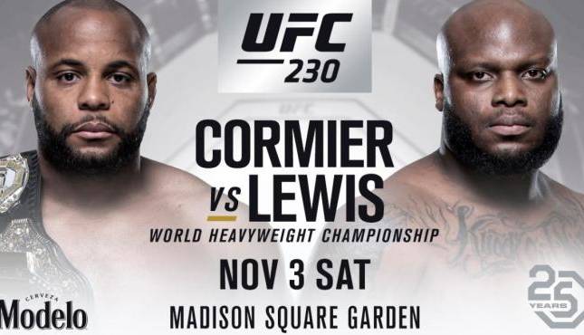 UFC 230 Daniel Cormier Derrick Lewis