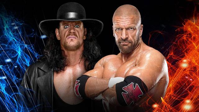 Old WWE Super Show-Down Triple H Taker