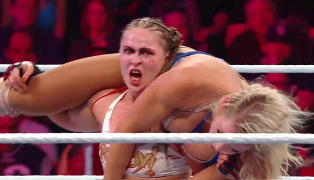 Charlotte Flair WWE Survivor Series Ronda Rousey