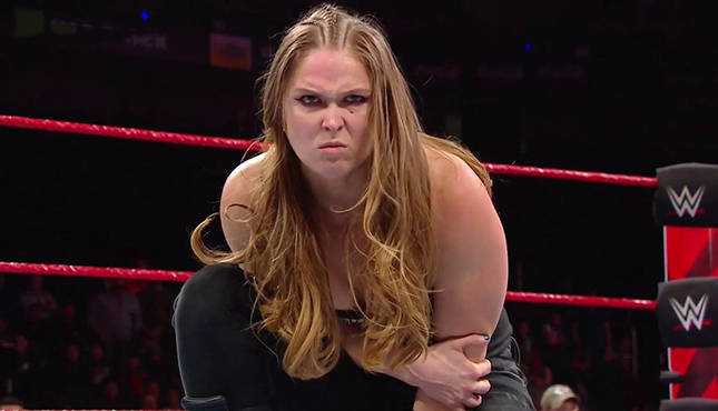 Ronda rousey wwe raw on sale