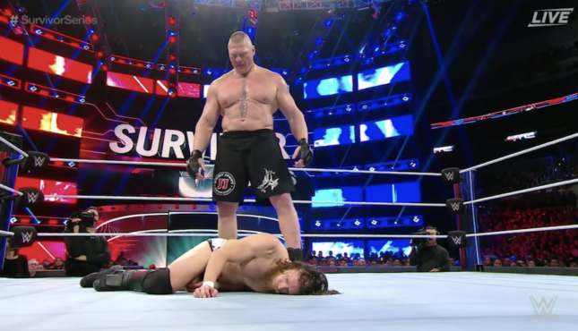Brock Lesnar Daniel Bryan Survivor Series