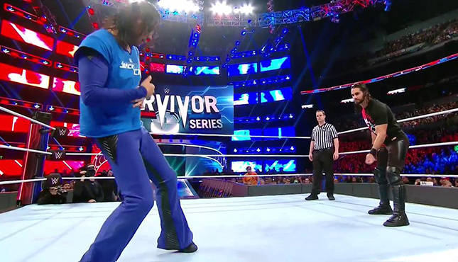 Shinsuke Nakamura Seth Rollins Survivor Series 11-18-18