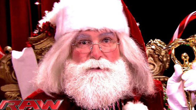 mick Foley WWE Santa