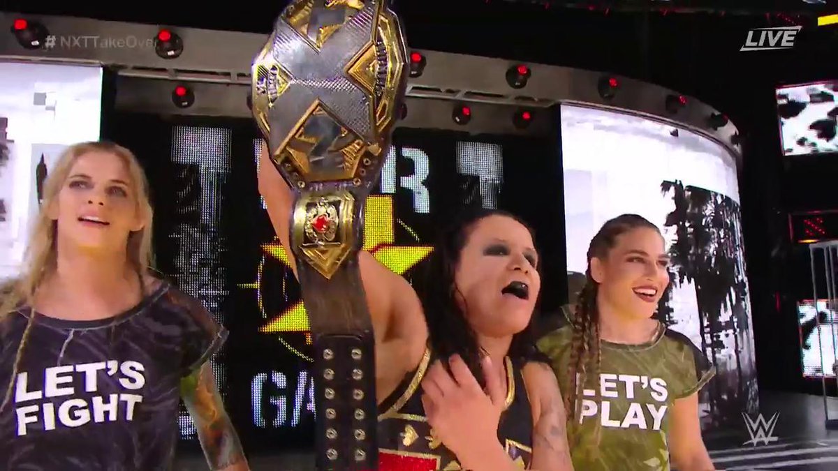 Shayna Baszler Retains NXT Women's Title At NXT Takeover: War Games II ...