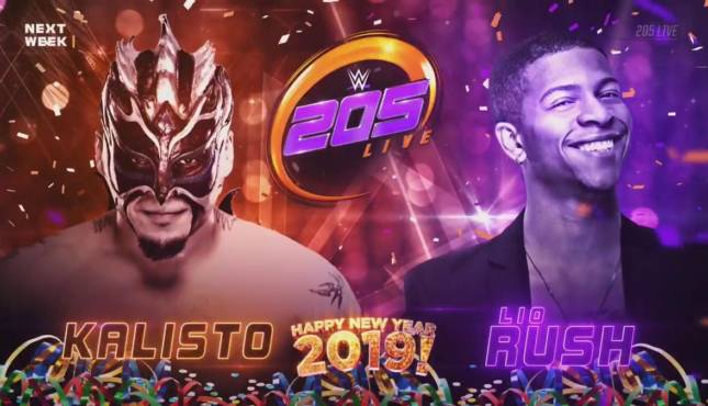 205 Live Kalisto Lio Rush