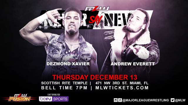 Andrew Everett vs. Dezmond Xavier MLW