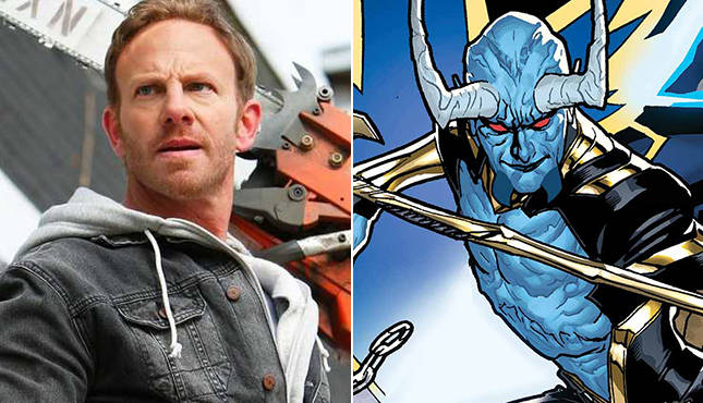 Ian Ziering Blue Devil Swamp Thing