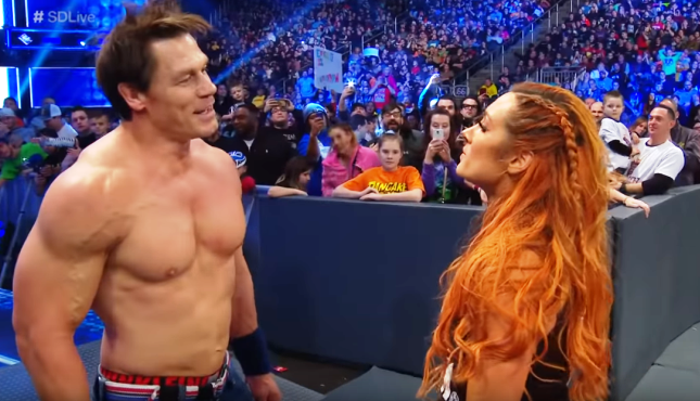 John Cena Becky Lynch Smackdown