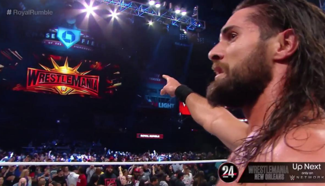 Seth Rollins Royal Rumble