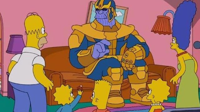 The Simpsons - Thanos