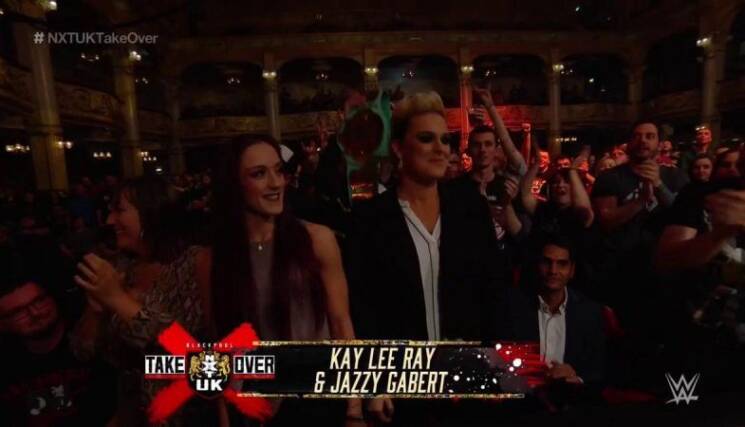 NXT UK Takeover: Blackpool Jazzy Gabert Kay Lee Ray