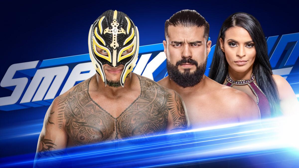 Wwe Announces Rey Mysterio Vs Andrade Cien Almas For Smackdown Mania