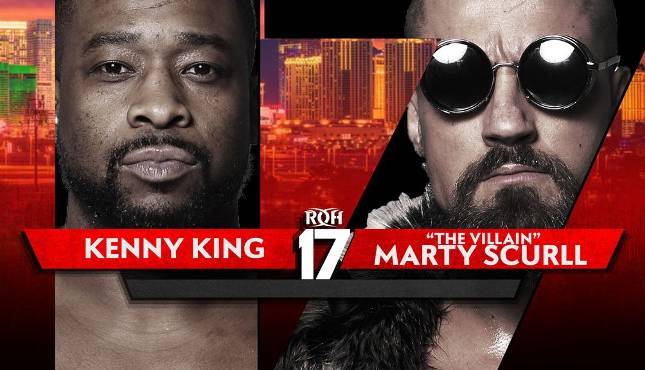 Kenny King Marty Scurll ROH 17th Anniversary