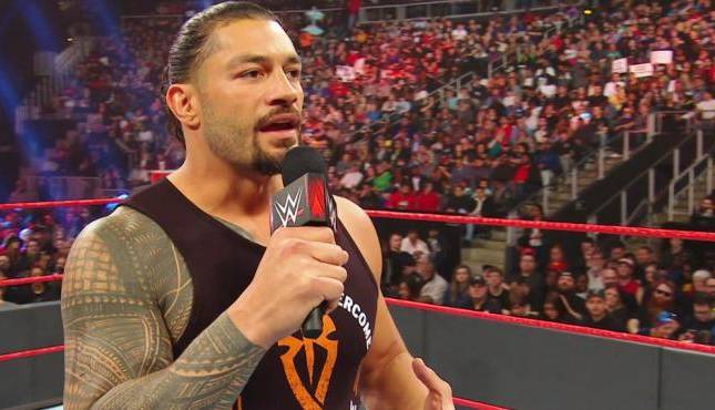 Roman Reigns WWE Raw 2-25-19