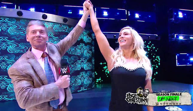 Vince McMahon Charlotte Flair Raw 2-11-19
