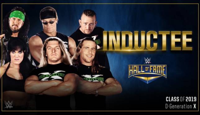 DX D-Generation X WWE Hall of Fame