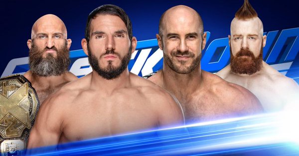 Johnny Gargano Cesaro Smackdown