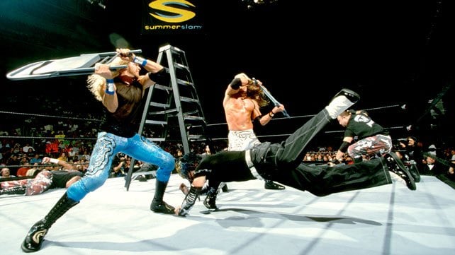 Edge Christian Hardys Dudleys TLC Summerslam Ladder Match WWE, Matt Hardy