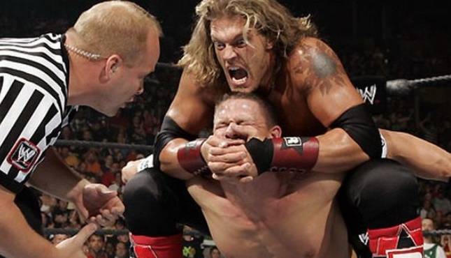 Edge John Cena 2006 Royal Rumble
