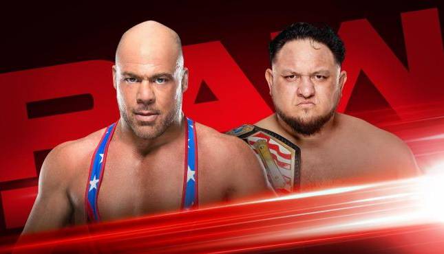 Kurt Angle Samoa Joe Raw 3-25-19