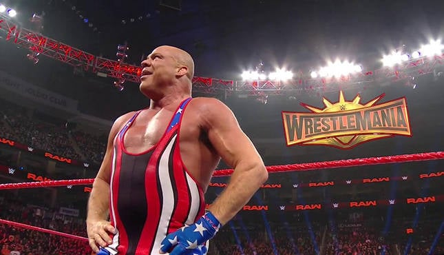 Raw Kurt Angle 3-11-19