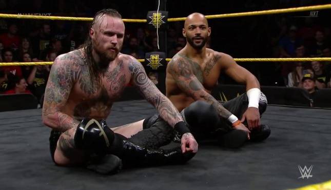 Ricochet Aleister Black NXT 3-13-19