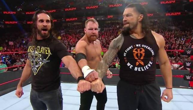 The Shield Raw 3-4-19 Dean Ambrose WWE