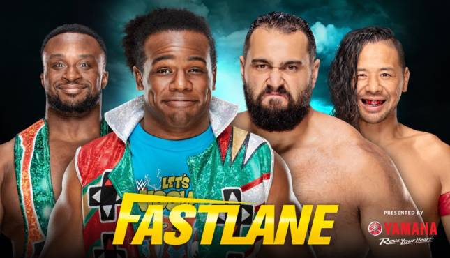 WWE Fastlane The New Day Rusev Shinsuke Nakamura