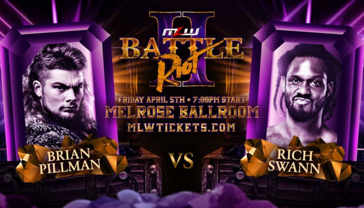 MLW Battle Riot II Brian Pillman Jr Rich Swann