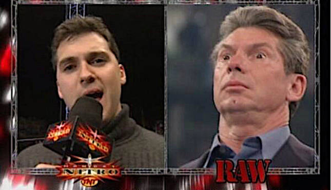 Vince McMahon Shane McMahon WWE WCW