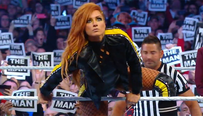 WWE WrestleMania 35 Becky Lynch, Lasskicker