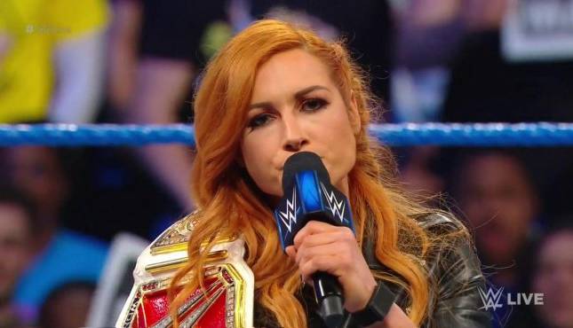 Becky Lynch Smackdown Live 4-9-19