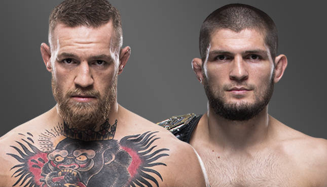 Conor McGregor Khabib Numagomedov Dana White