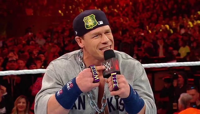 John Cena WrestleMania 35 WWE