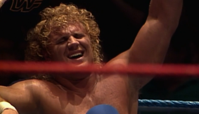 Mr Perfect Curt Hennig WWF Prime Time Wrestling 4-10-1989