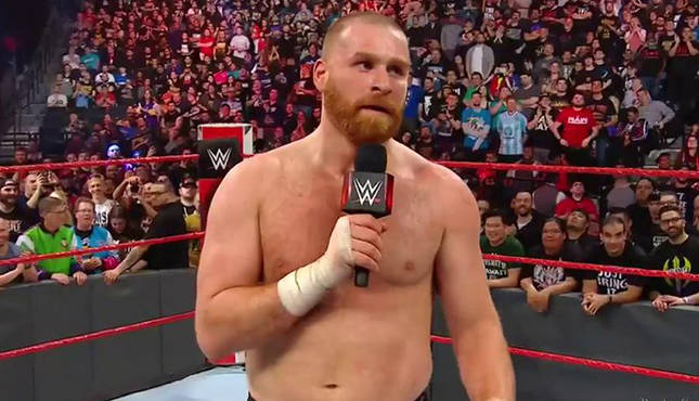 Sami Zayn RAW 4-8-19