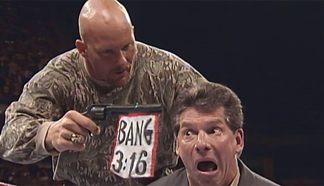 Steve Austin Vince McMahon Raw 10.19.98 WWE