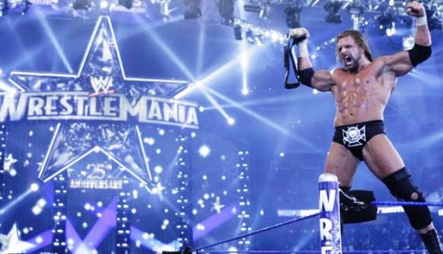 Triple H WrestleMania 25