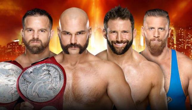 WrestleMania 35 Raw Tag Team Titles