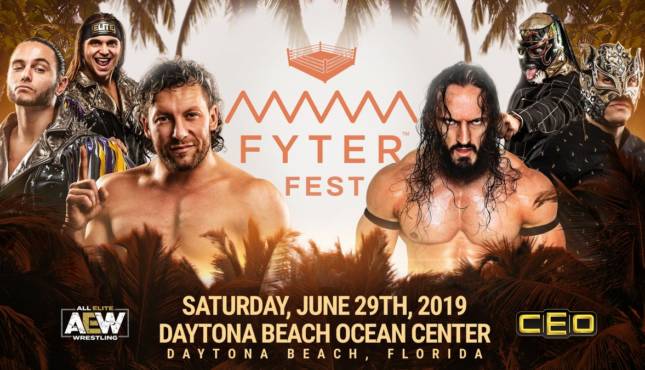 Fyter Fest Kenny Omega Young Bucks PAC Lucha Bros AEW