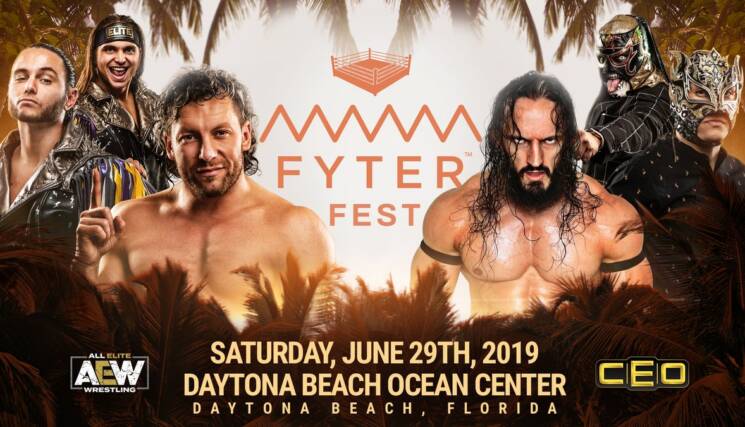 Fyter Fest Kenny Omega Young Bucks PAC Lucha Bros AEW