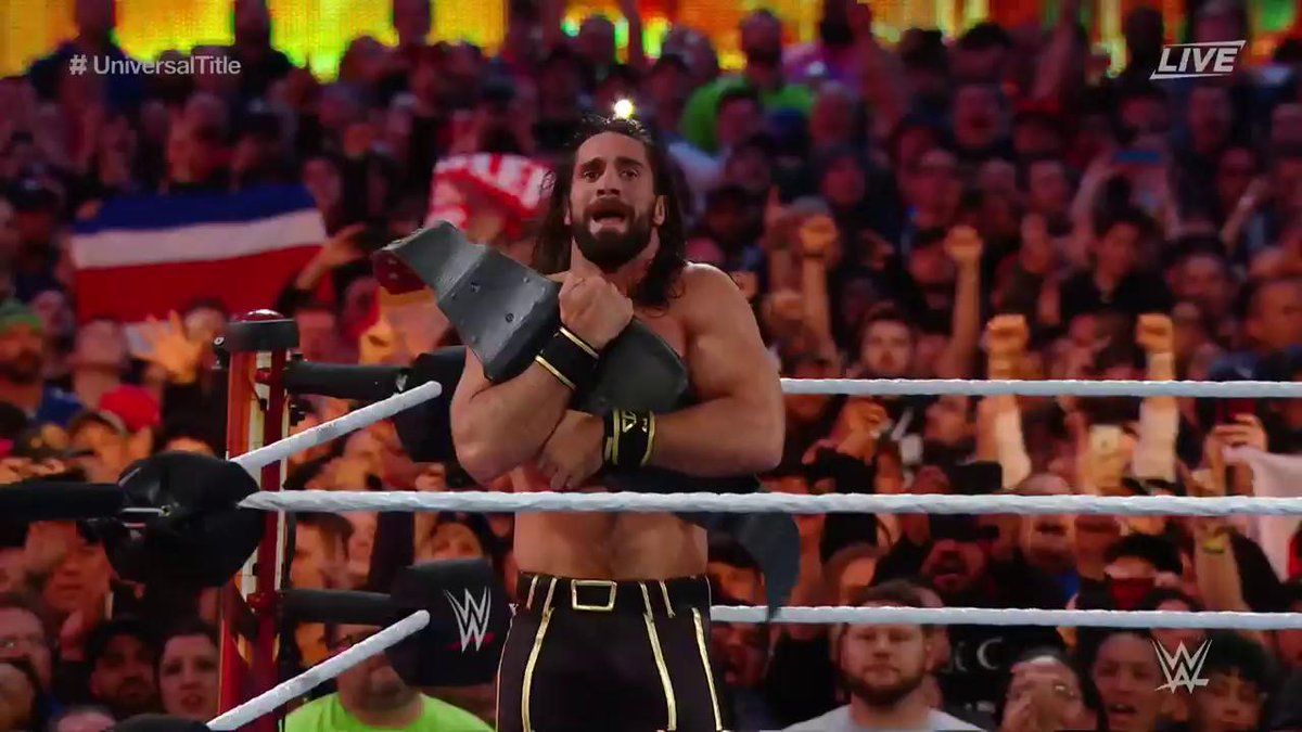 Seth Rollins Beats Brock Lesnar to Win WWE Universal Title At