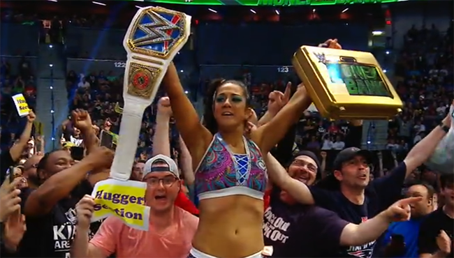 Bayley sends a message to Becky Lynch after her historic championship win