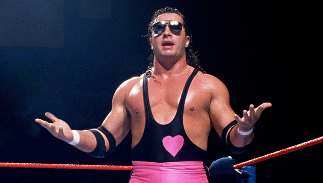 Bret Hart says he'd love to be a part of things in AEW, but he's happy  being at home