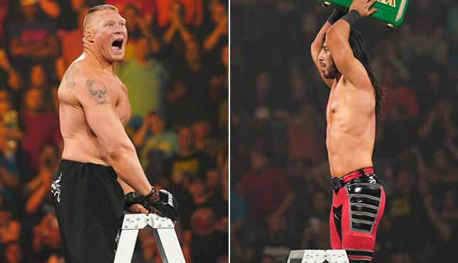 Brock Lesnar Ali Money in the Bank