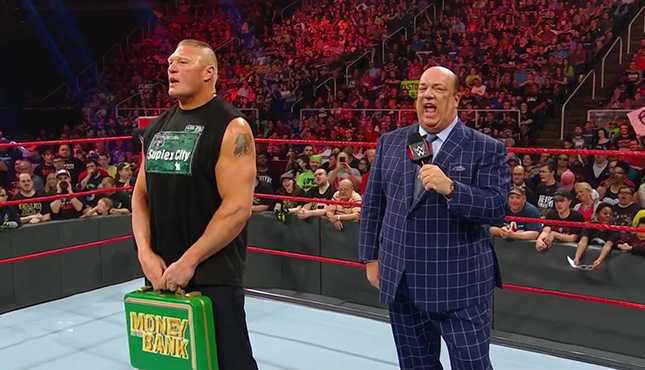 Brock Lesnar Paul Heyman Raw 5.20.19